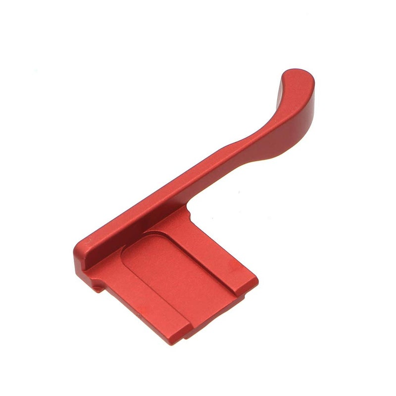HITHUT Aluminum Alloy Hot Shoe Thumb Grip for Fujifilm X100F X100T X100V X100S Camera Accessories Red - Image 2